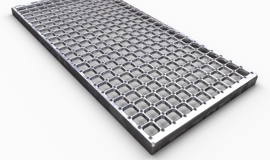 B Cube 500X1000x40x2 St St